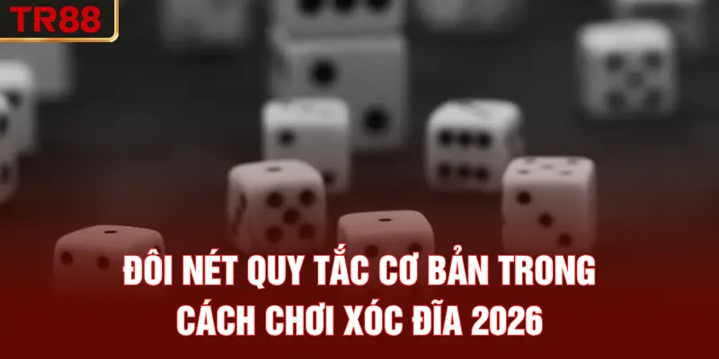 Đôi nét quy tắc cơ bản trong cách chơi xóc đĩa 2026