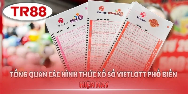 Tổng quan các hình thức xổ số Vietlott phổ biến hiện nay